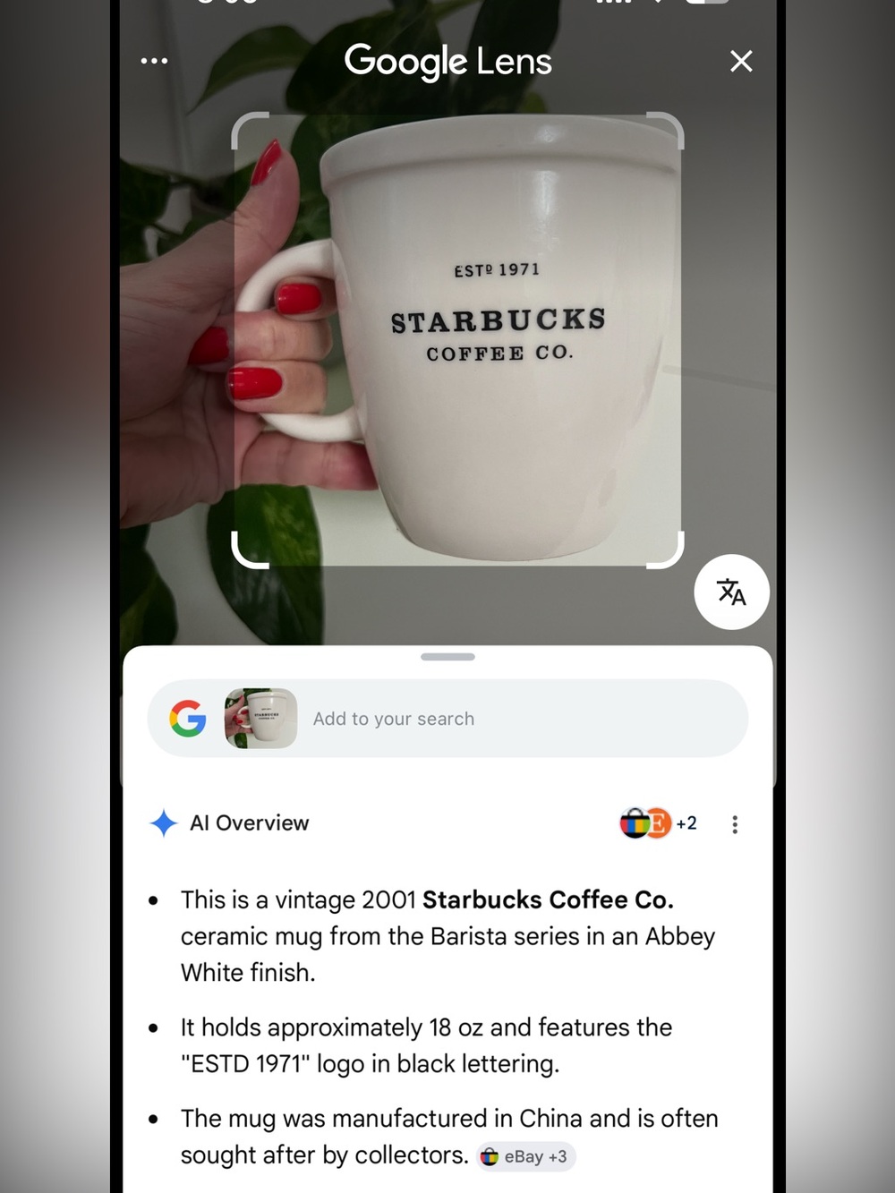 Vintage Starbucks 30 Year Edition Large Mug โ๏ธ - Picture 10 of 10